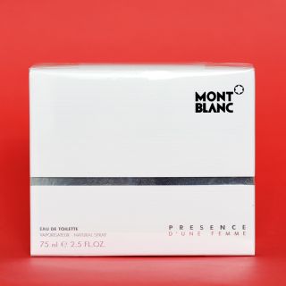 Mont Blanc Presence D'Une Femme EDT 75ml !